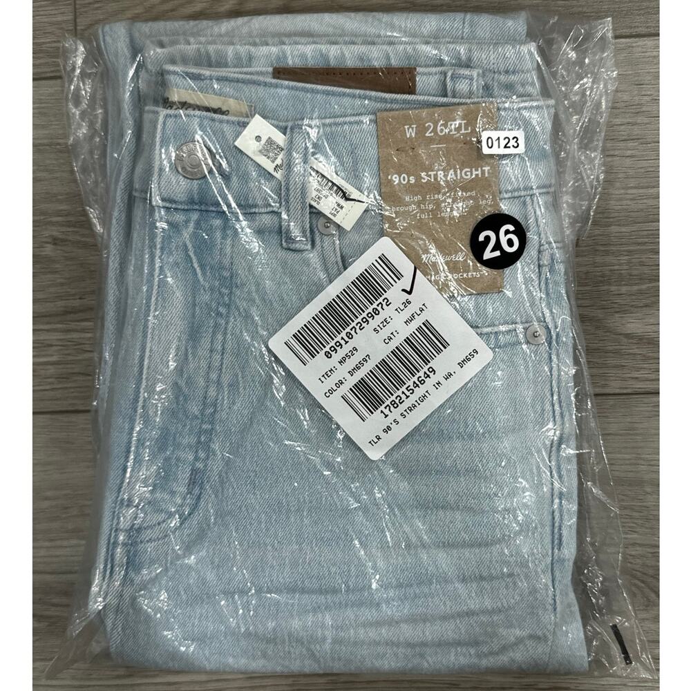Madewell The Taller '90s Straight Jean TL26 - Picture 8 of 8